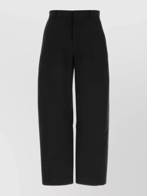 Givenchy - tailored wide leg trousers belt loop