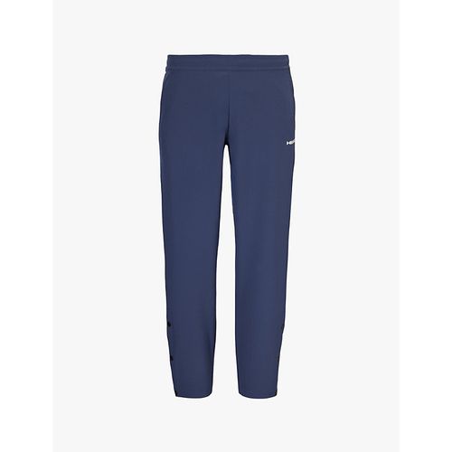 Head 남성 Mens Navy Breaker Slim-leg Mid-rise Stretch-woven Trousers S 77718496