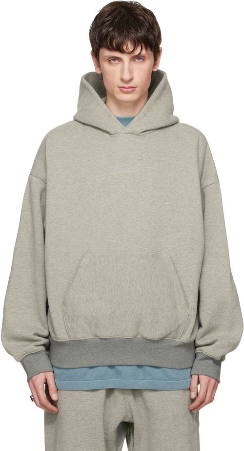 Gray Signature Classic Hoodie
