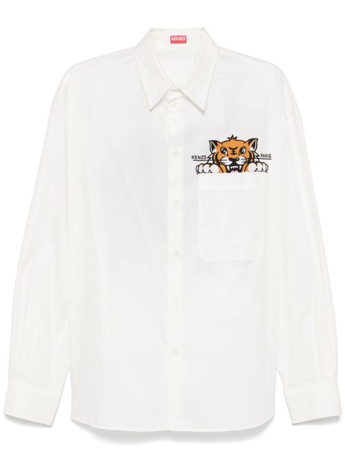 Happy Tiger shirt - White