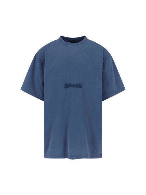 Men's Cotton-Blend T-Shirt with Stretch
