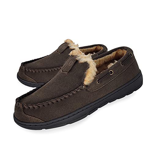 Clarks Mens Suede Venetian Moccasin Slipper LB0534