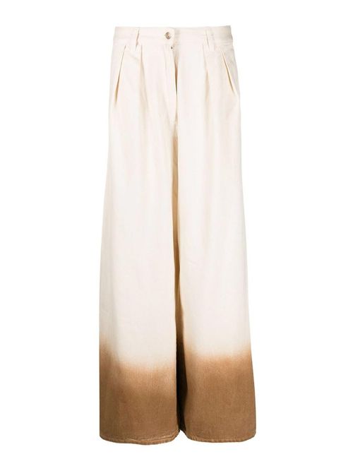 Bright hues denim cotton jeans