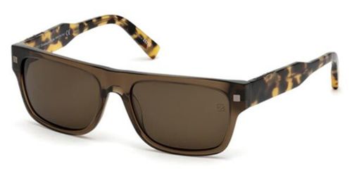 Ermenegildo Zegna EZ0088 51J Men's Sunglasses Brown