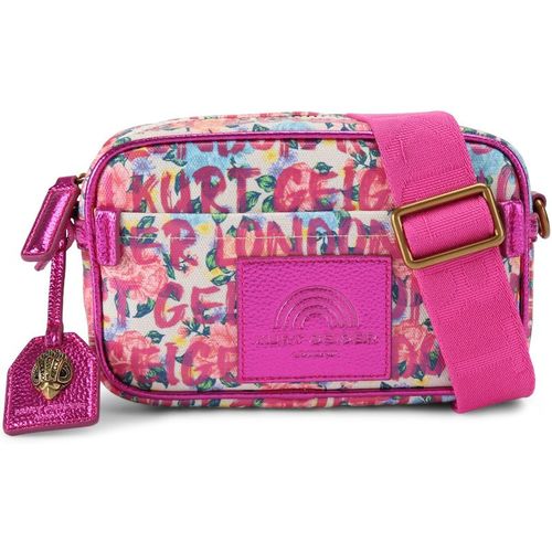 Kurt Geiger London Womens Limehouse Sm Camera Bag - Pink Fabric - One