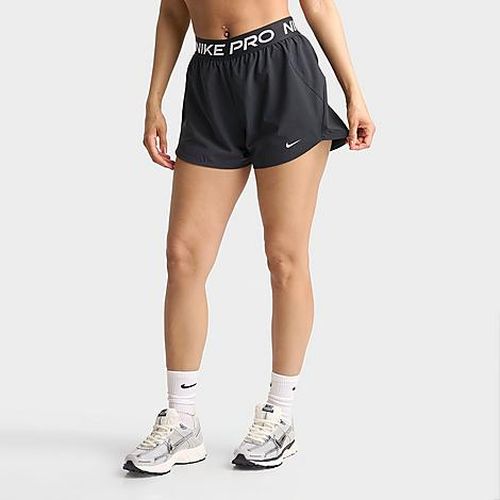 Women's Pro 2-in-1 Shorts in Black/White