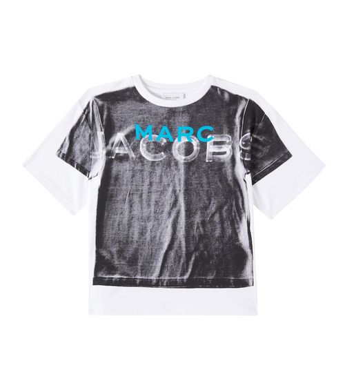 Marc Jacobs Kids Printed cotton jersey T-shirt