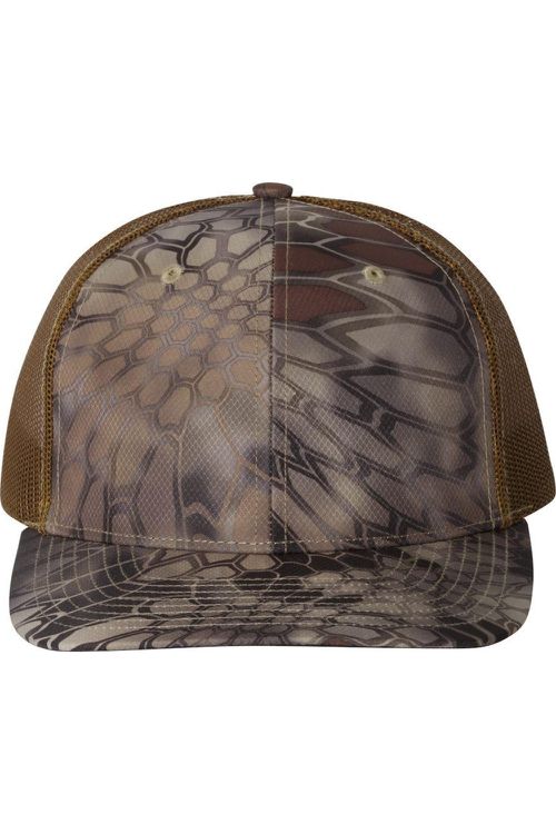Patterned Snapback Trucker Cap