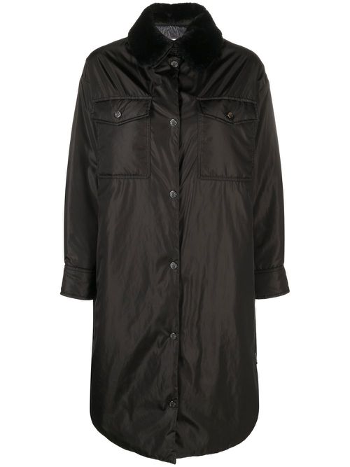 Padded coat - Black