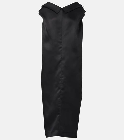 Selwyn silk gazar maxi dress