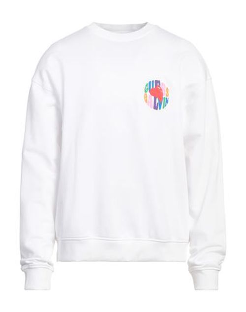 Guess X J Balvin Man Sweatshirt White Size XS Cotton