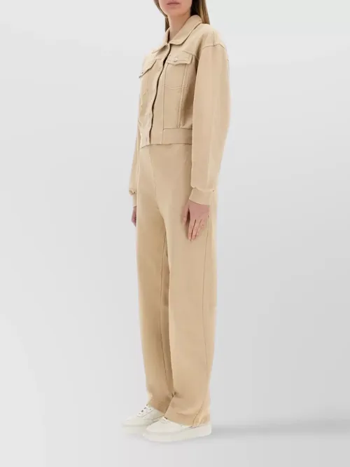 Moschino - urban relaxed fit trousers with pockets and cuff