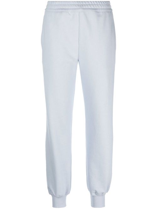 Logo-print track pants - Blue