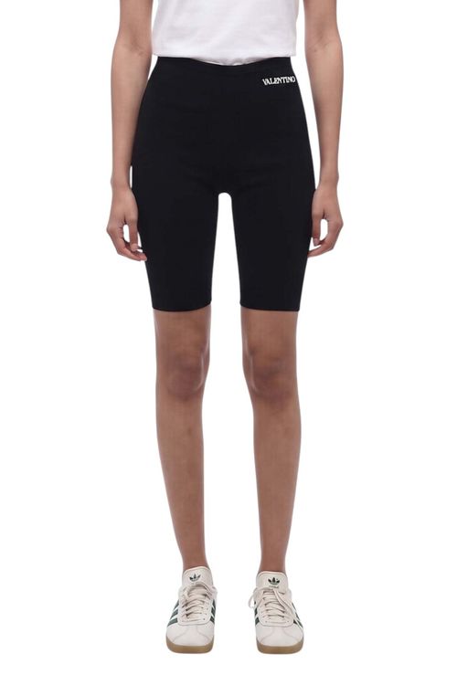 Black Logo Shorts
