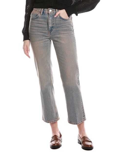 70s Tinted Blush Loose Flare Jean