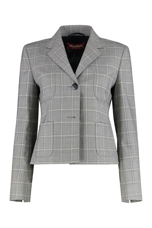 Manto Single-Breasted Two-Button Jacket