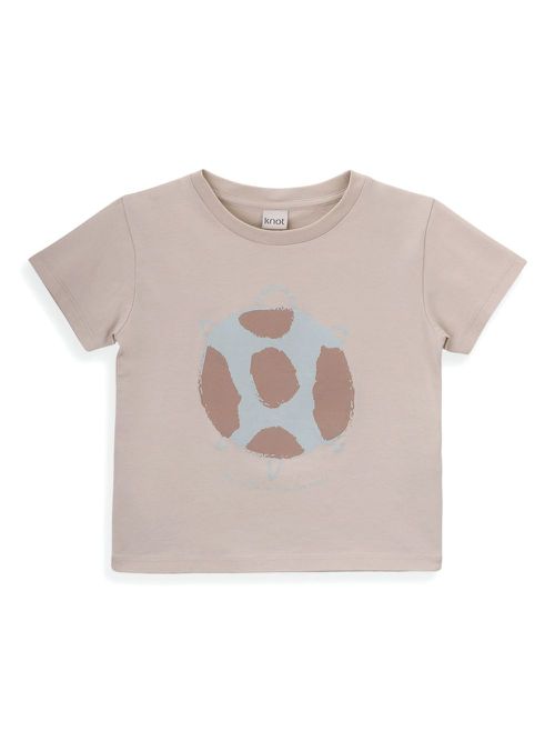 Knot turtle t-shirt - Grey