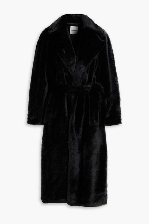 Faux fur coat