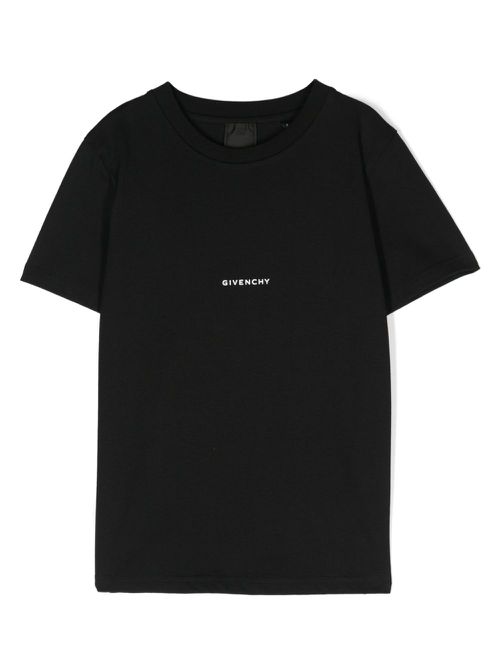 Logo-print cotton T-shirt - Black