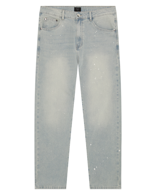 Magiri Core Painted Straight Jeans in Blue - Light Blue