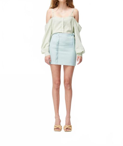 Blakeley Mini Skirt In Sea