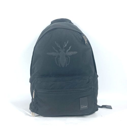Christian Dior Black Nylon Backpack Pre-Owned