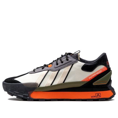 Neo Futro Mixr Retro Athleisure Casual Sports Shoe Unisex Black FM Shoe 'Black White Orange'