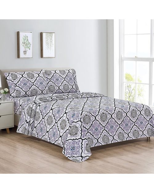1800 Thread Count 4pc Egyptian Luxury Printed Sheet Set