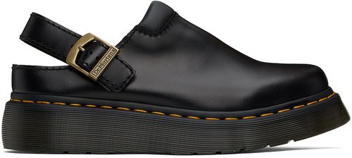 Dr. Martens Black Laketen Mules