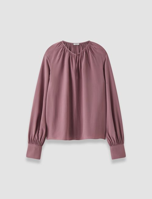 Rina Crepe de Chine Silk Blouse - 36