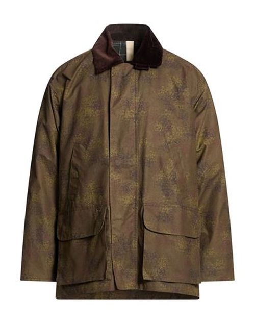 Man Jacket Military green Size 38 Cotton