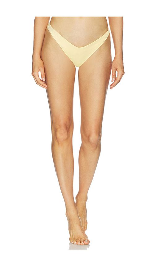 PEIXOTO Shelley Cheeky Bikini Bottom in Yellow. - L also in