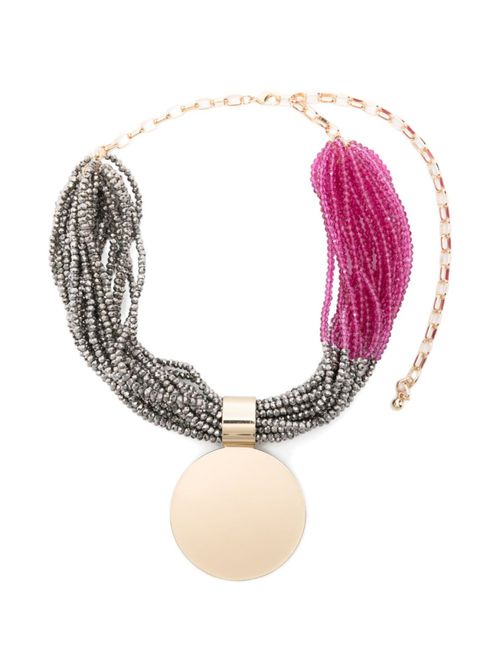 Multicolor Beads Embellished Necklace