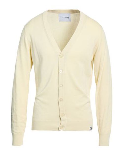Man Cardigan Ivory Size M Viscose, Nylon