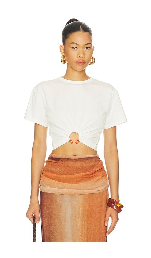 Baobab Tika Shirt in White. S. Also in
