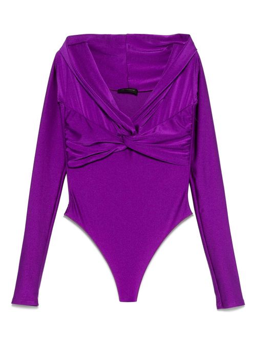 Off-shoulder bodysuit - Purple