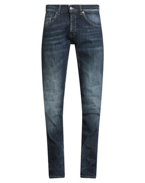 Man Jeans Blue Size 30 Cotton, Elastane
