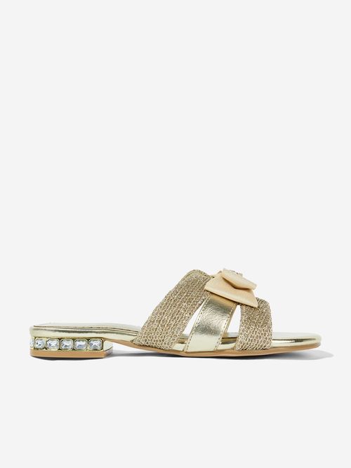 Girls Angelica Sandals in Gold