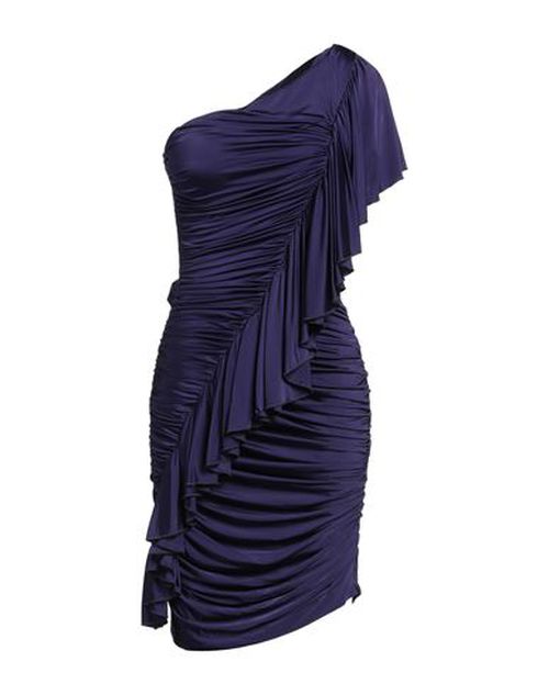 Woman Midi dress Dark purple