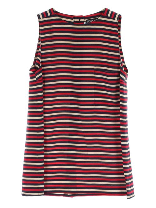 1986-1988 silk top - Red