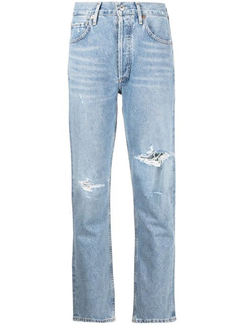 Charlotte straight-leg jeans - Blue