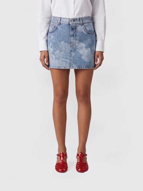 Skirt Woman color Blue