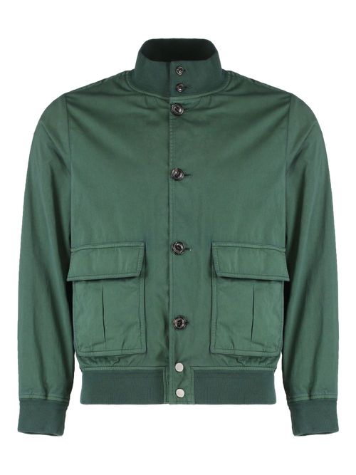 Valstar Valstarino button-up bomber jacket - Green