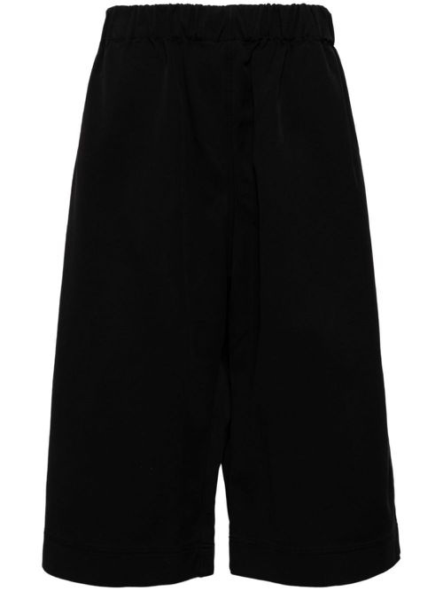 Yama cotton shorts - Black