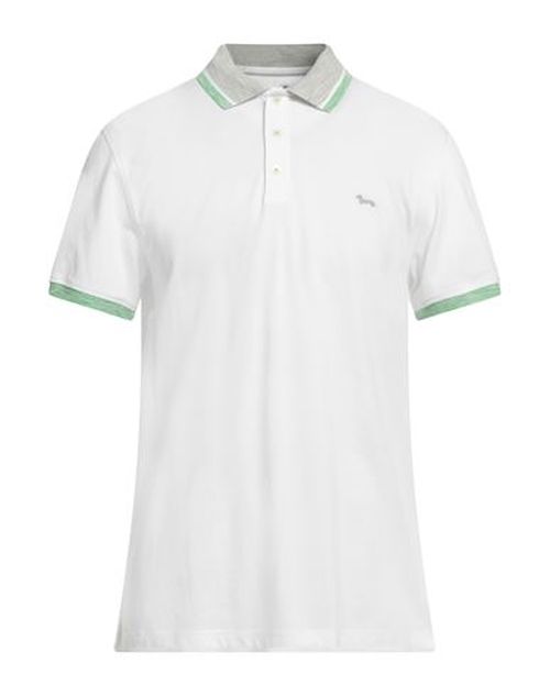 Man Polo shirt White Size M Cotton