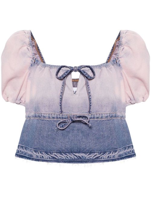 Future denim blouse - Blue