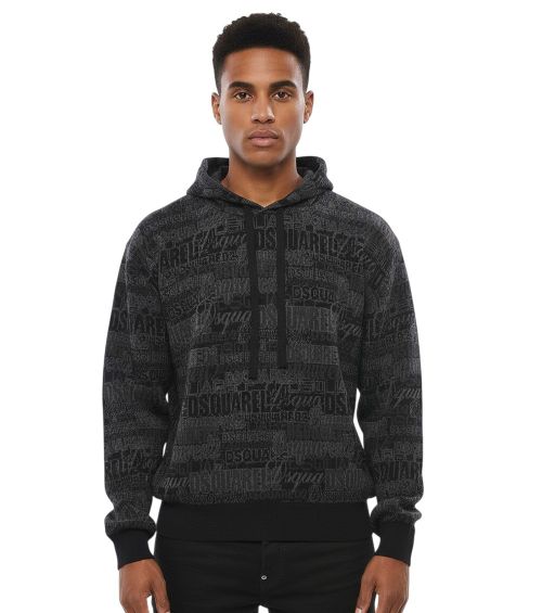 Black Logo Hoodie