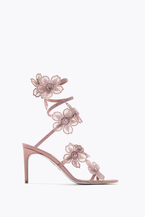 PEACH FLOWER BLUSH PINK SANDAL 80