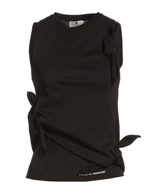 Woman Top Black Size 2 Cotton