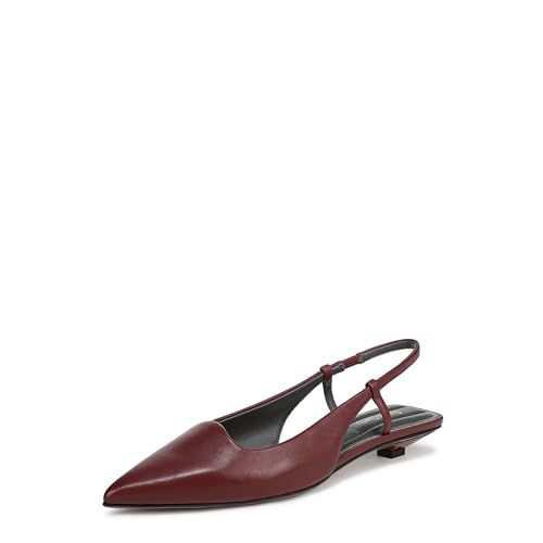 Franco Sarto Women's Palmira Ballet Flat Slate Blue Leather